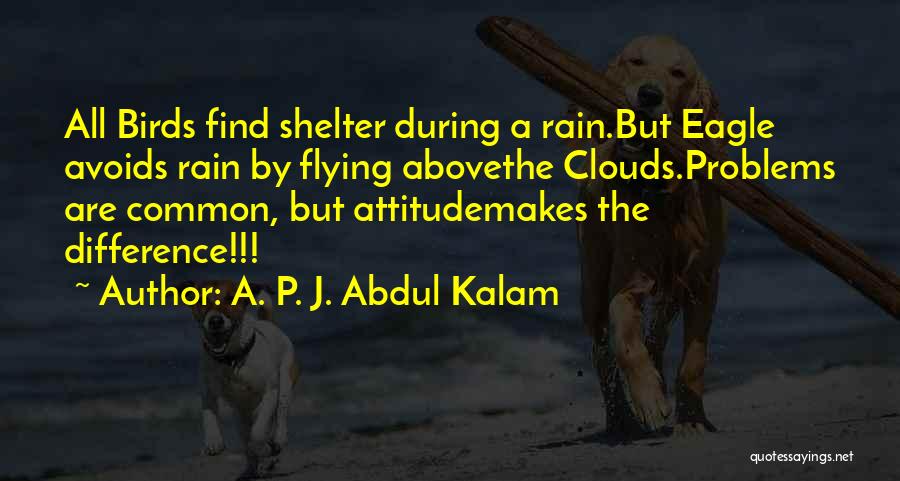 Flying Over The Clouds Quotes By A. P. J. Abdul Kalam