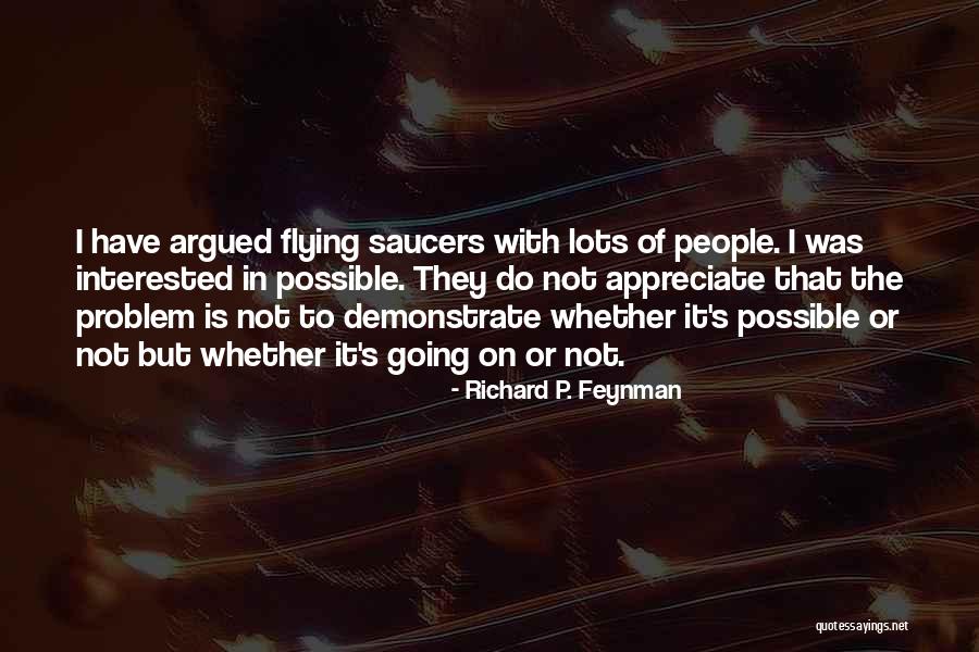 Flying Quotes By Richard P. Feynman Flying Quotes By Richard P. Feynman