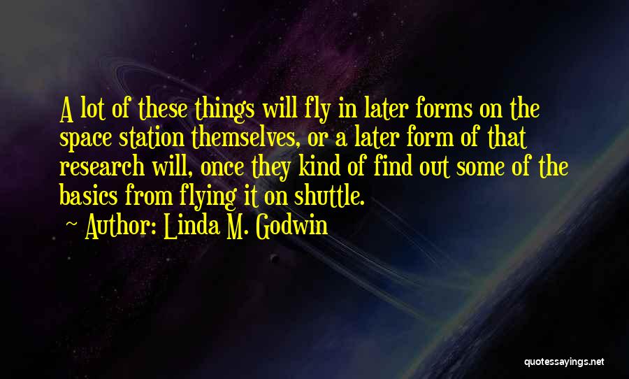 Flying Shuttle Quotes By Linda M. Godwin