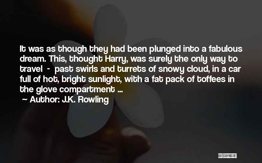 Flying Travel Quotes By J.K. Rowling