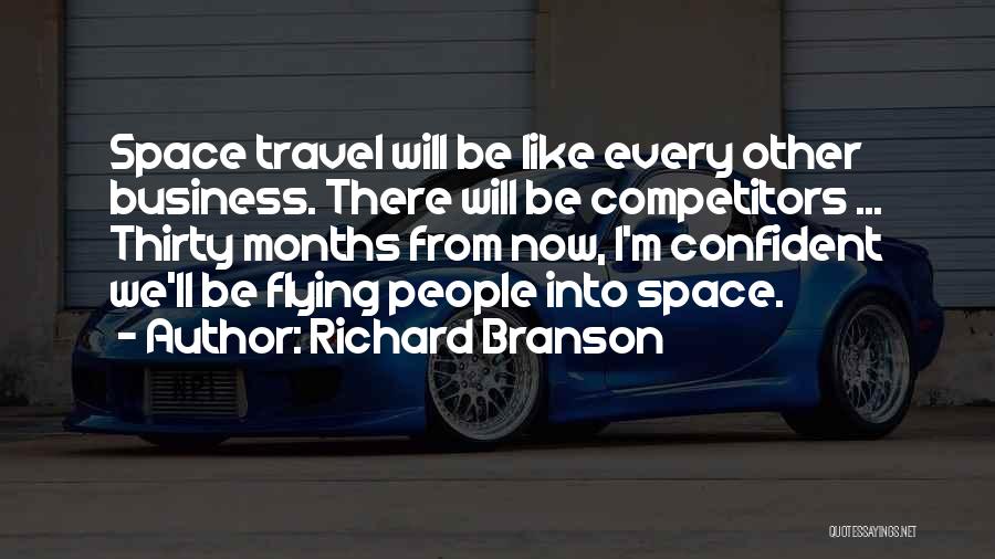 Flying Travel Quotes By Richard Branson