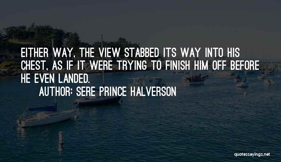 Flying Travel Quotes By Sere Prince Halverson