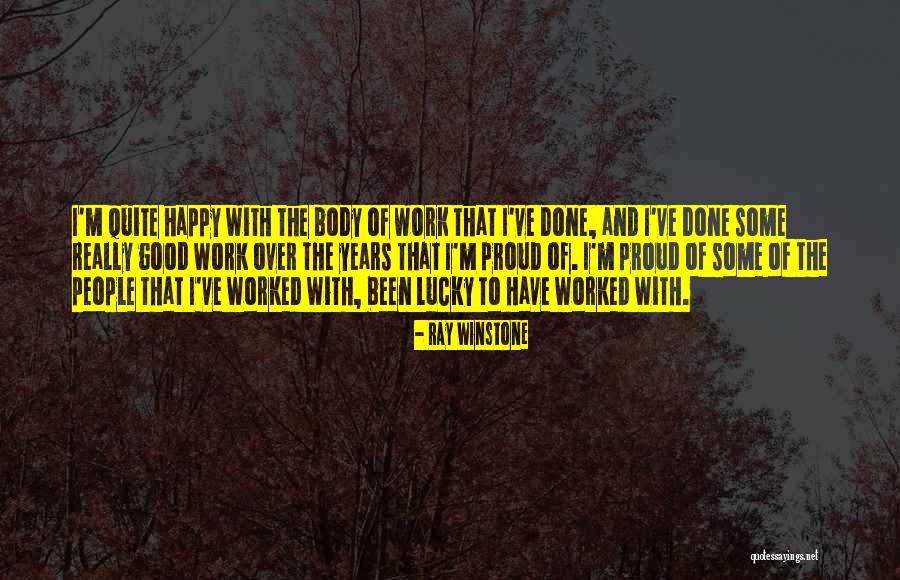 Flyover Country Quotes By Ray Winstone Flyover Country Quotes By Ray Winstone