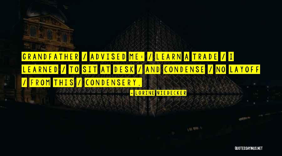 Fmcg Quotes By Lorine Niedecker Fmcg Quotes By Lorine Niedecker