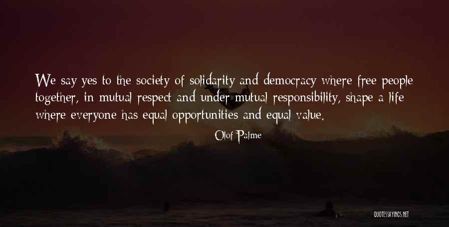Fobbed Off Quotes By Olof Palme Fobbed Off Quotes By Olof Palme