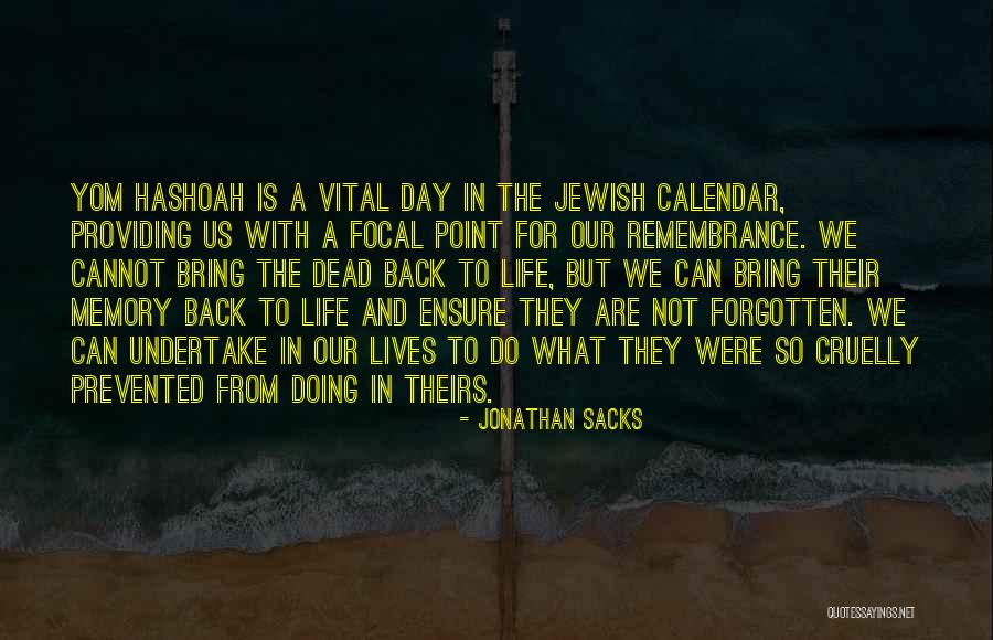 Focal Quotes By Jonathan Sacks