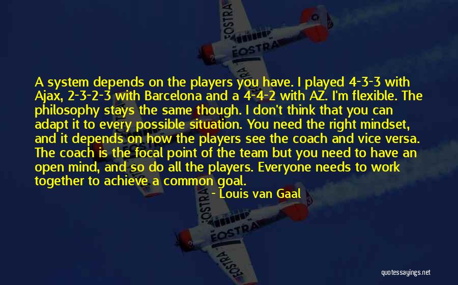 Focal Quotes By Louis Van Gaal Focal Quotes By Louis Van Gaal