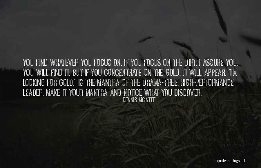 Focus Concentrate Quotes By Dennis McIntee Focus Concentrate Quotes By Dennis McIntee