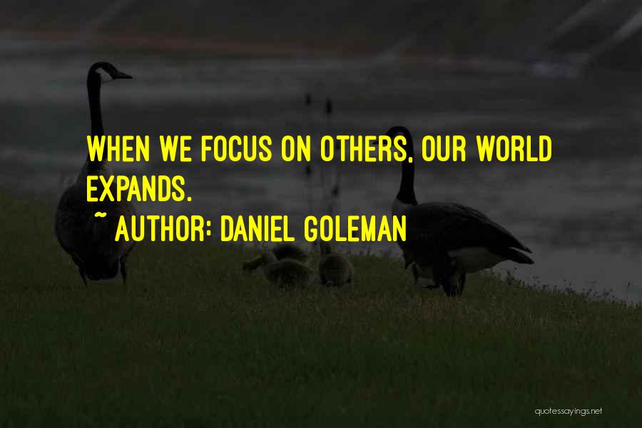 Focus Daniel Goleman Quotes By Daniel Goleman