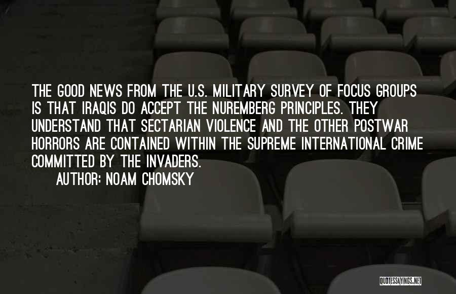 Focus Groups Quotes By Noam Chomsky