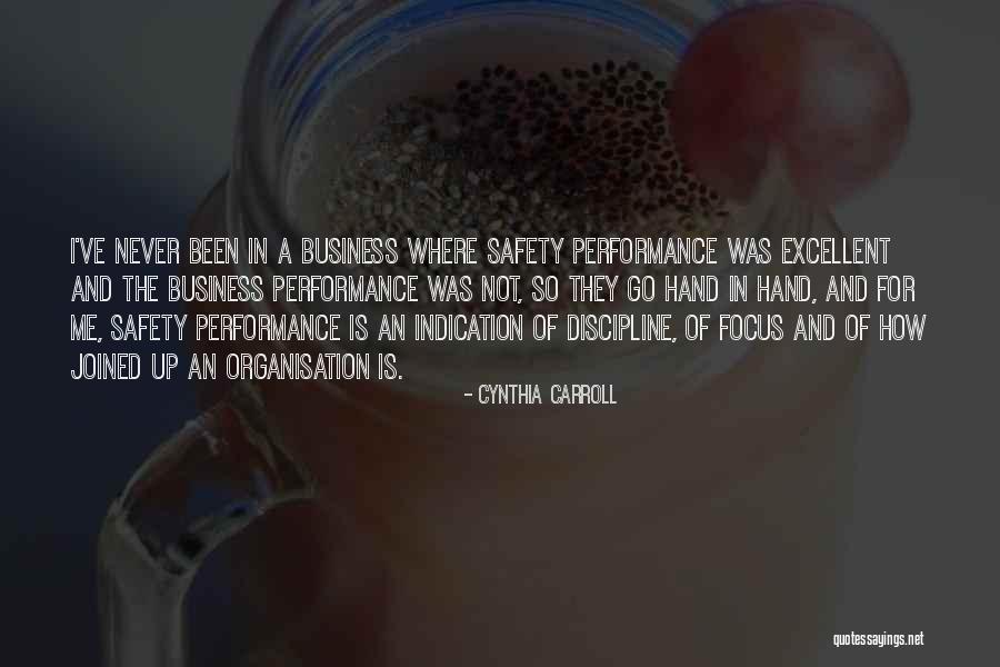 Focus In Business Quotes By Cynthia Carroll Focus In Business Quotes By Cynthia Carroll