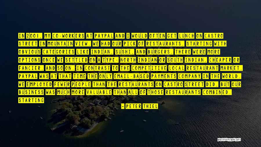 Focus In Business Quotes By Peter Thiel Focus In Business Quotes By Peter Thiel
