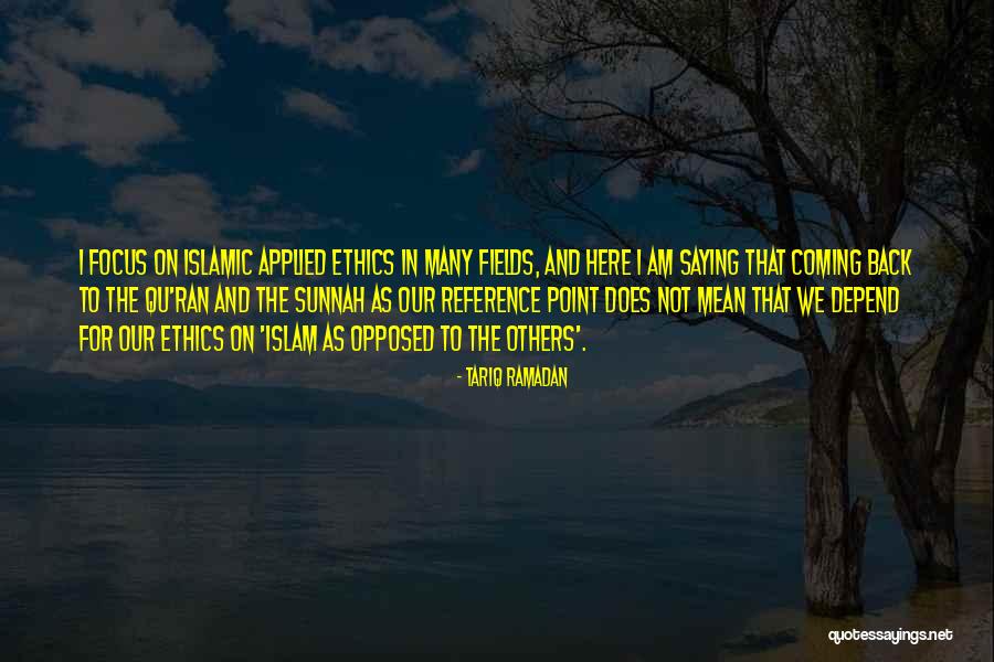 Focus On Others Quotes By Tariq Ramadan Focus On Others Quotes By Tariq Ramadan