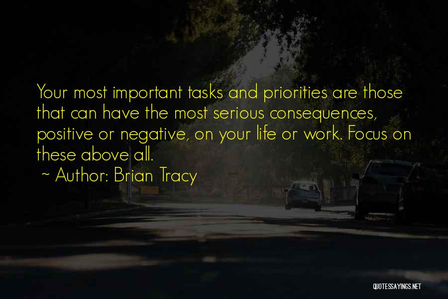 Focus On Positive Not Negative Quotes By Brian Tracy