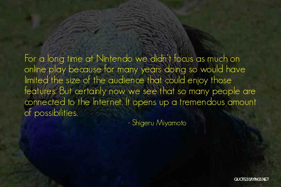 Focus On Possibilities Quotes By Shigeru Miyamoto Focus On Possibilities Quotes By Shigeru Miyamoto