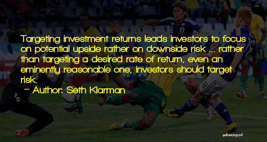 Focus On Target Quotes By Seth Klarman
