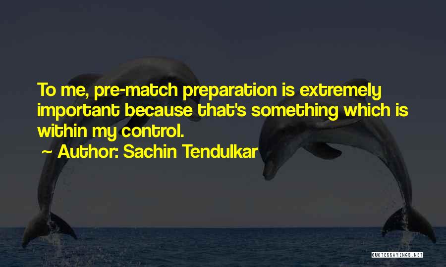 Focus On The Important Things In Life Quotes By Sachin Tendulkar