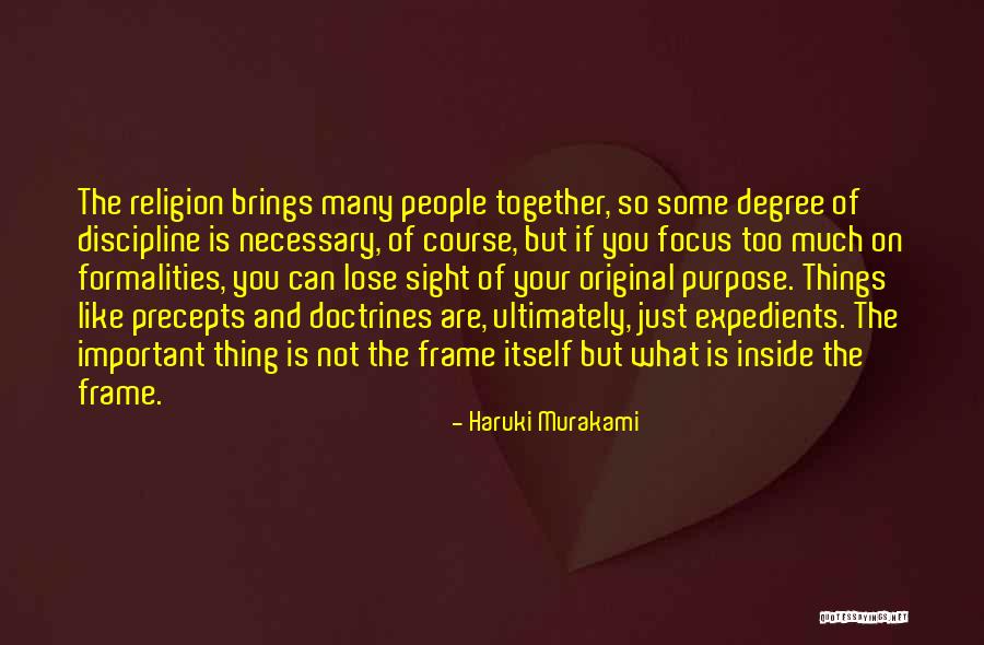 Focus On The Important Things Quotes By Haruki Murakami Focus On The Important Things Quotes By Haruki Murakami