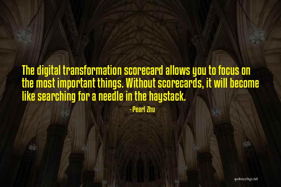 Focus On The Important Things Quotes By Pearl Zhu Focus On The Important Things Quotes By Pearl Zhu