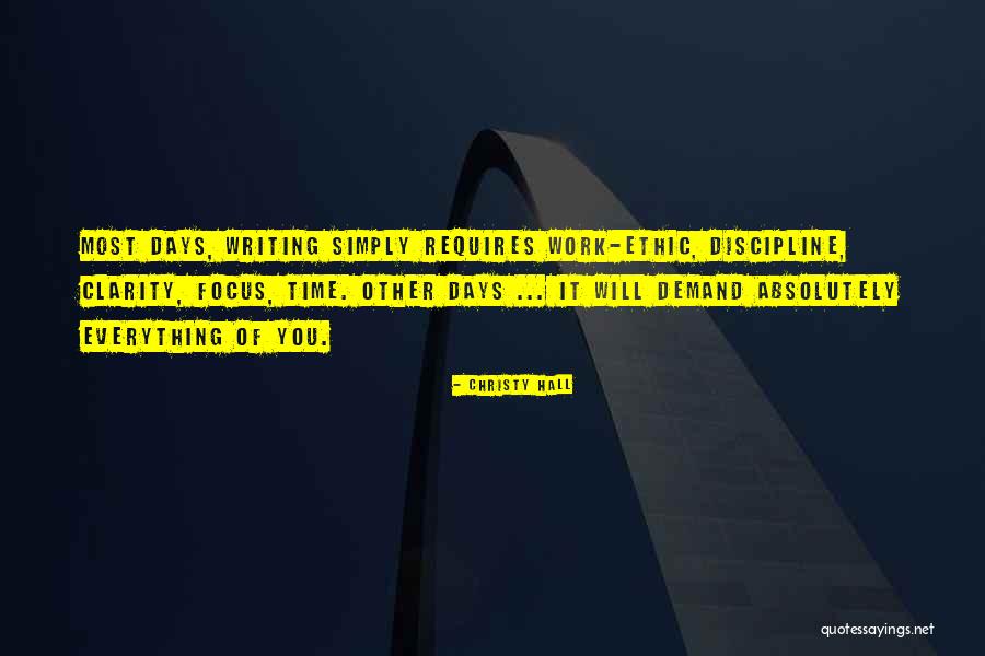 Focus On Work Quotes By Christy Hall Focus On Work Quotes By Christy Hall