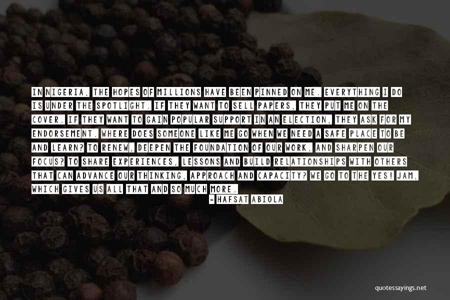 Focus On Work Quotes By Hafsat Abiola Focus On Work Quotes By Hafsat Abiola