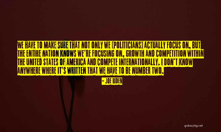 Focus Within Quotes By Joe Biden Focus Within Quotes By Joe Biden