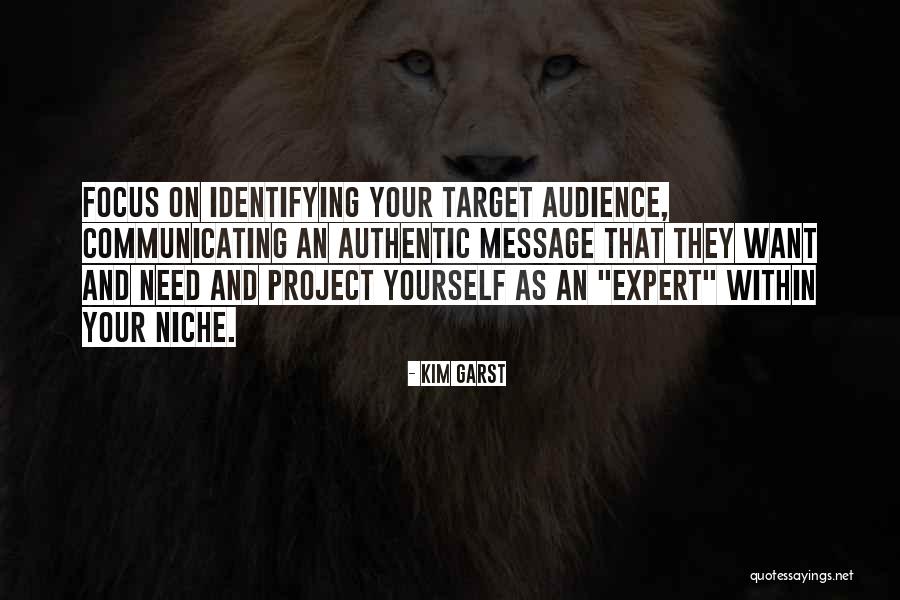 Focus Within Quotes By Kim Garst Focus Within Quotes By Kim Garst