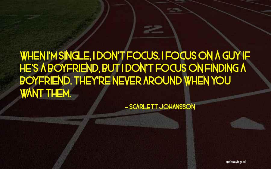 Focus Yourself Not Others Quotes By Scarlett Johansson