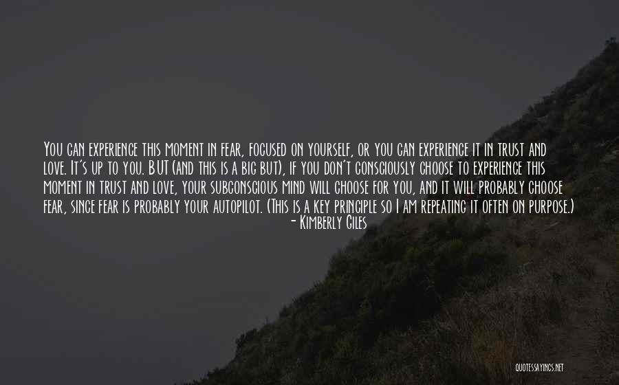 Focused Purpose Quotes By Kimberly Giles Focused Purpose Quotes By Kimberly Giles