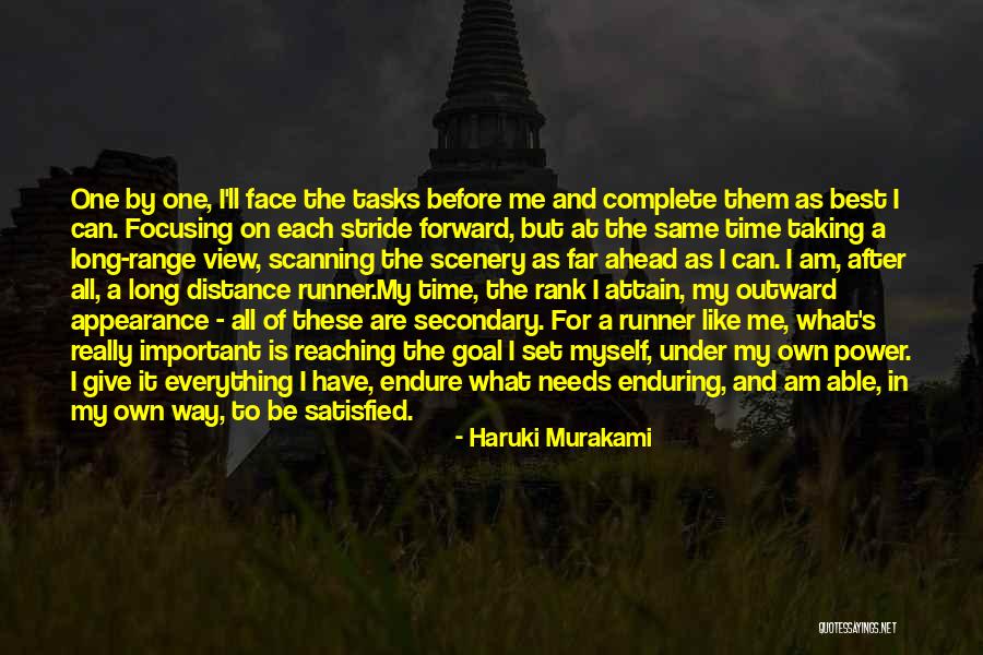 Focusing On Goals Quotes By Haruki Murakami Focusing On Goals Quotes By Haruki Murakami
