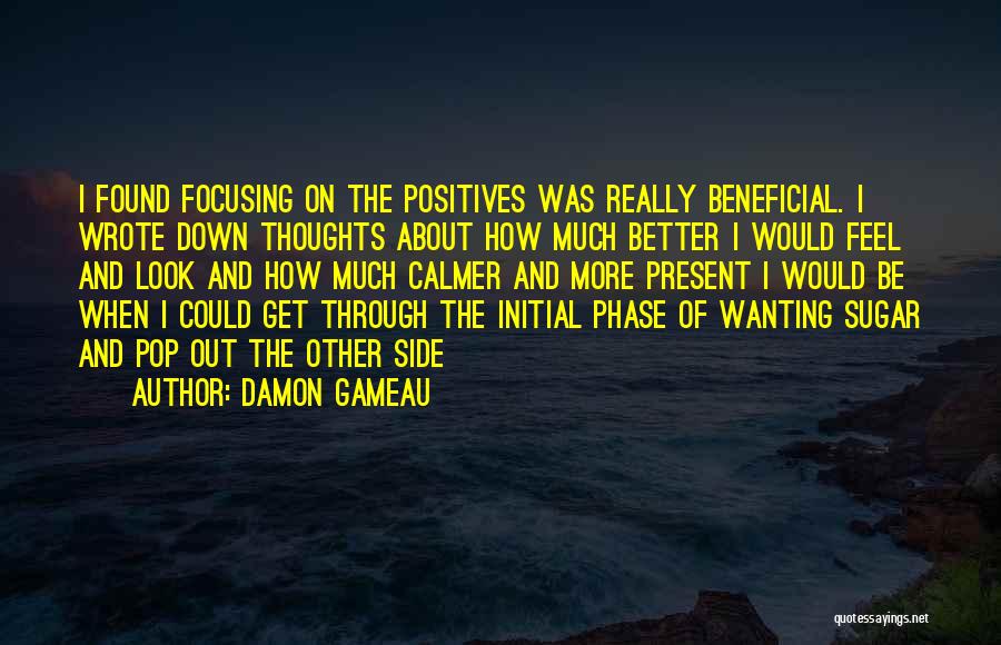 Focusing On Myself Quotes By Damon Gameau