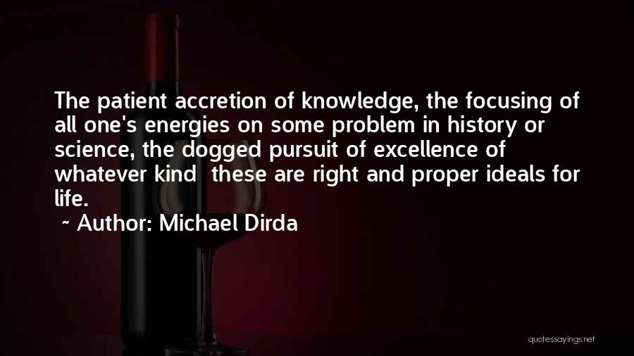 Focusing On The Right Things Quotes By Michael Dirda