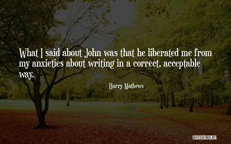 Fodias Quotes By Harry Mathews Fodias Quotes By Harry Mathews