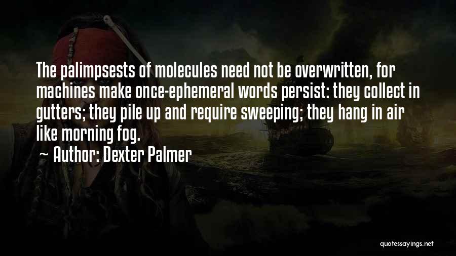 Fog In The Morning Quotes By Dexter Palmer