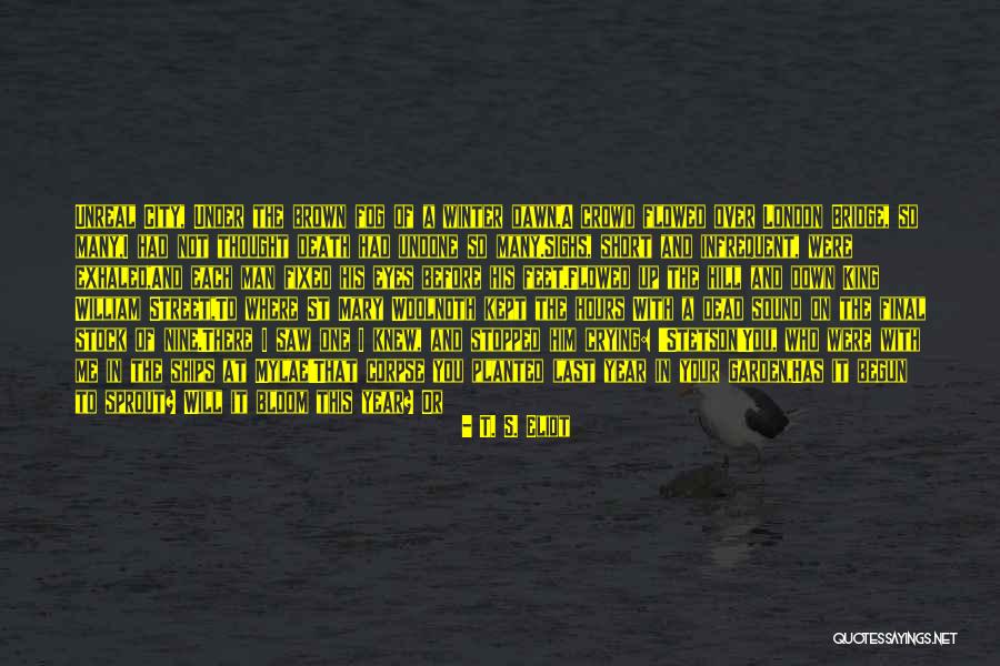 Fog Of War Quotes By T. S. Eliot Fog Of War Quotes By T. S. Eliot