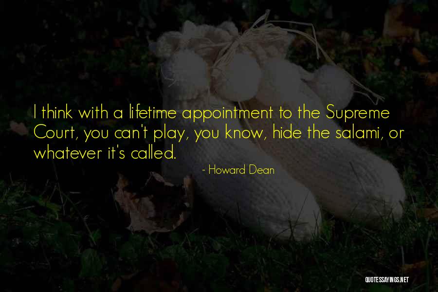 Fog Settling Quotes By Howard Dean Fog Settling Quotes By Howard Dean