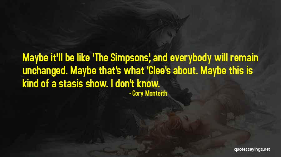 Fog Willow Quotes By Cory Monteith Fog Willow Quotes By Cory Monteith