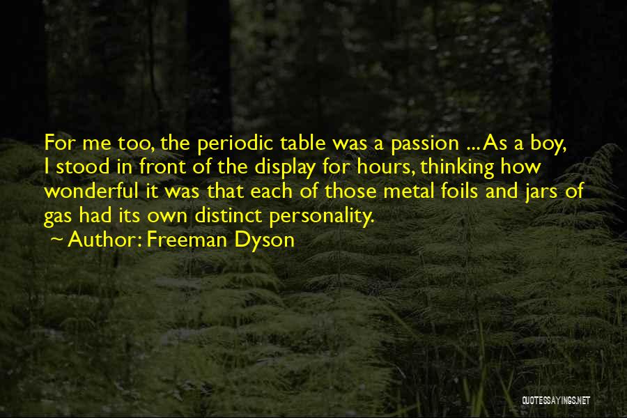 Foils Quotes By Freeman Dyson