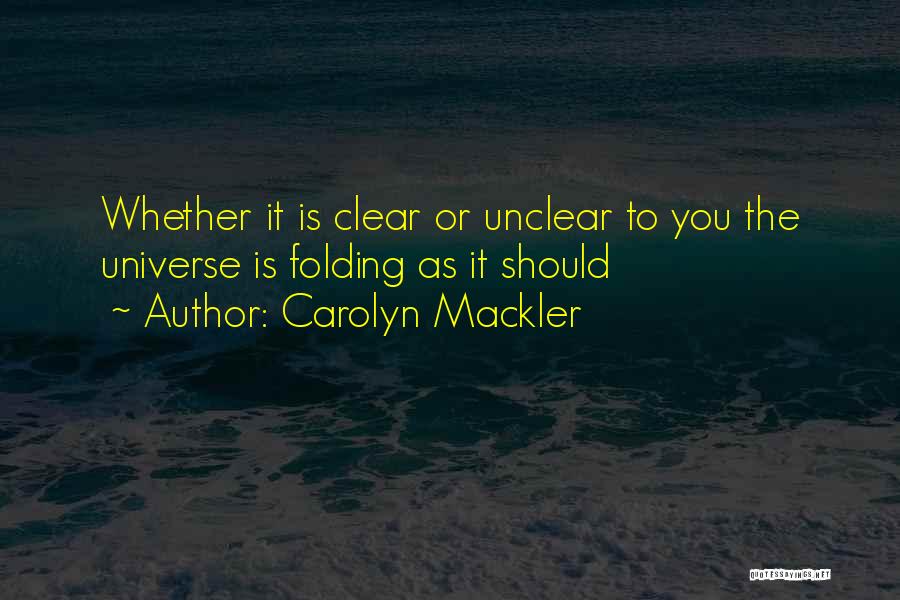 Folding Quotes By Carolyn Mackler