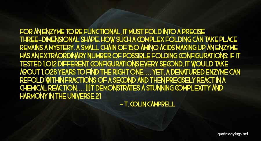 Folding Quotes By T. Colin Campbell