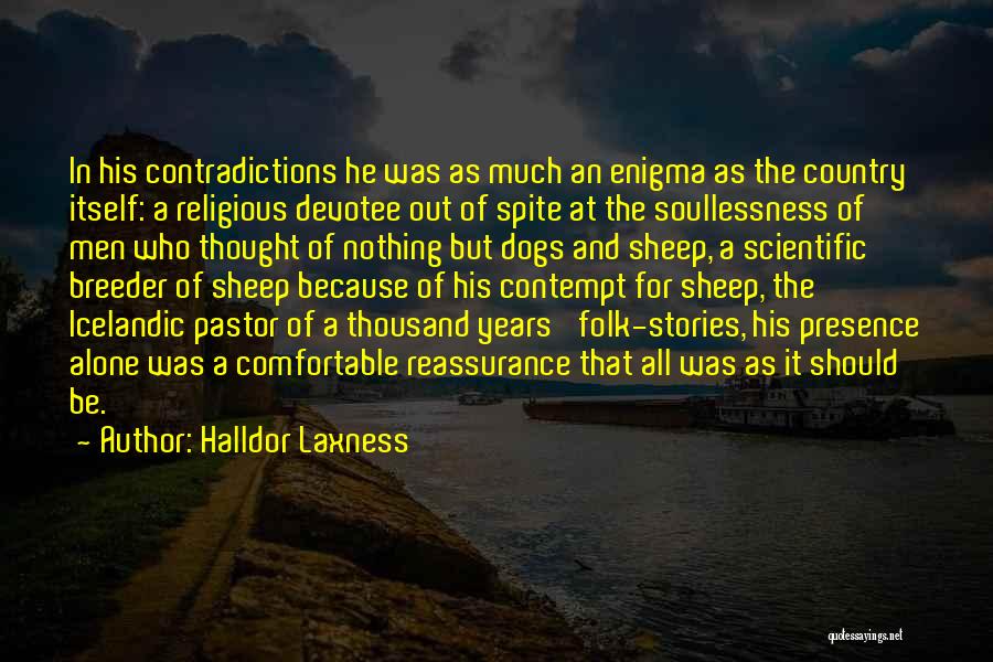 Folk Quotes By Halldor Laxness