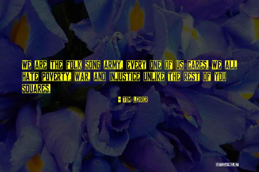 Folk Song Quotes By Tom Lehrer Folk Song Quotes By Tom Lehrer