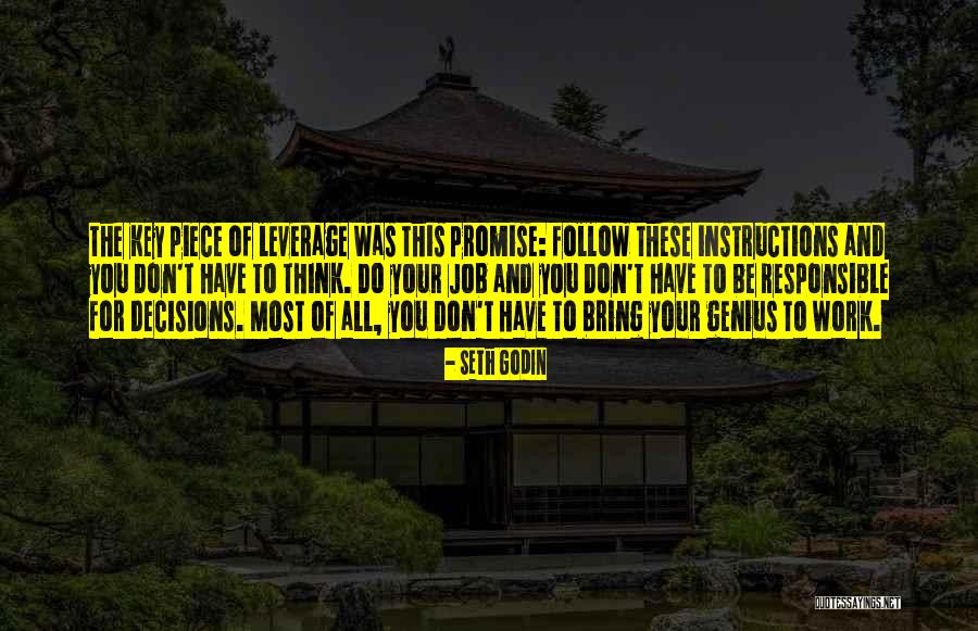 Follow Instructions Quotes By Seth Godin Follow Instructions Quotes By Seth Godin