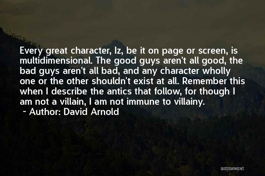 Follow My Page Quotes By David Arnold