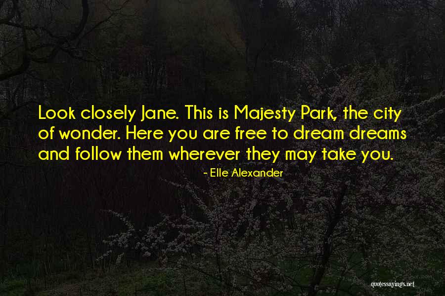 Follow The Dream Quotes By Elle Alexander