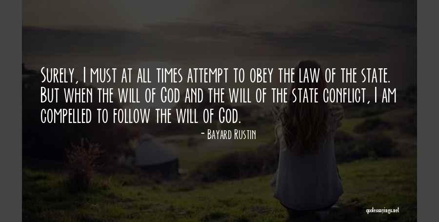 Follow The Law Quotes By Bayard Rustin Follow The Law Quotes By Bayard Rustin