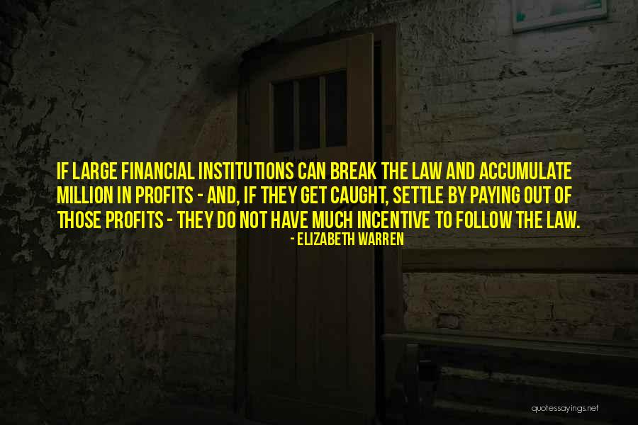 Follow The Law Quotes By Elizabeth Warren Follow The Law Quotes By Elizabeth Warren