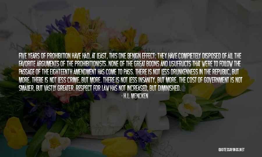 Follow The Law Quotes By H.L. Mencken Follow The Law Quotes By H.L. Mencken