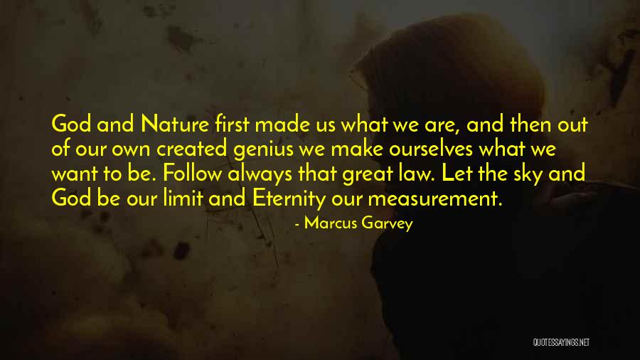 Follow The Law Quotes By Marcus Garvey