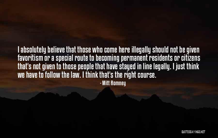 Follow The Law Quotes By Mitt Romney Follow The Law Quotes By Mitt Romney